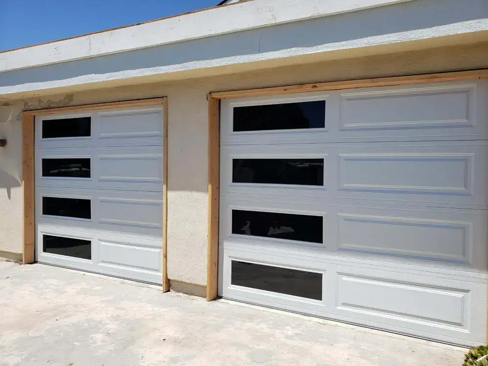 Garage door project in Bentonville