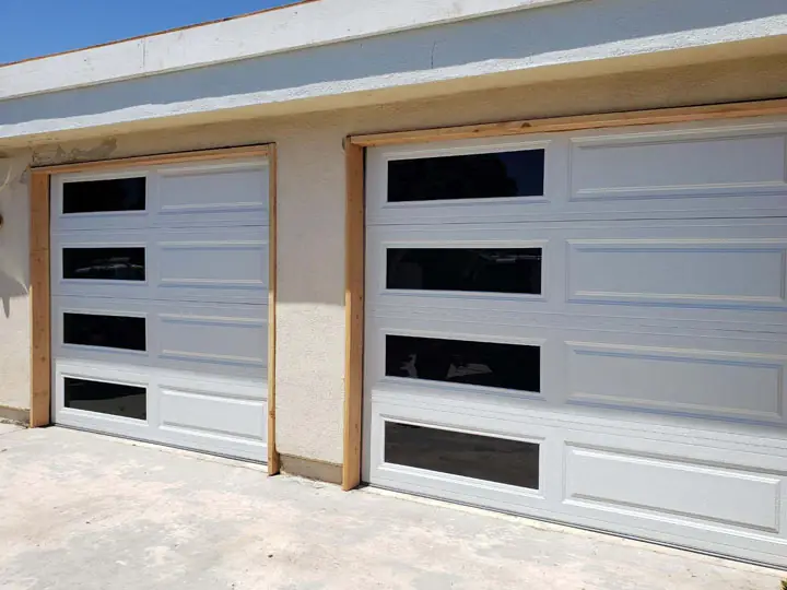 Custom garage door