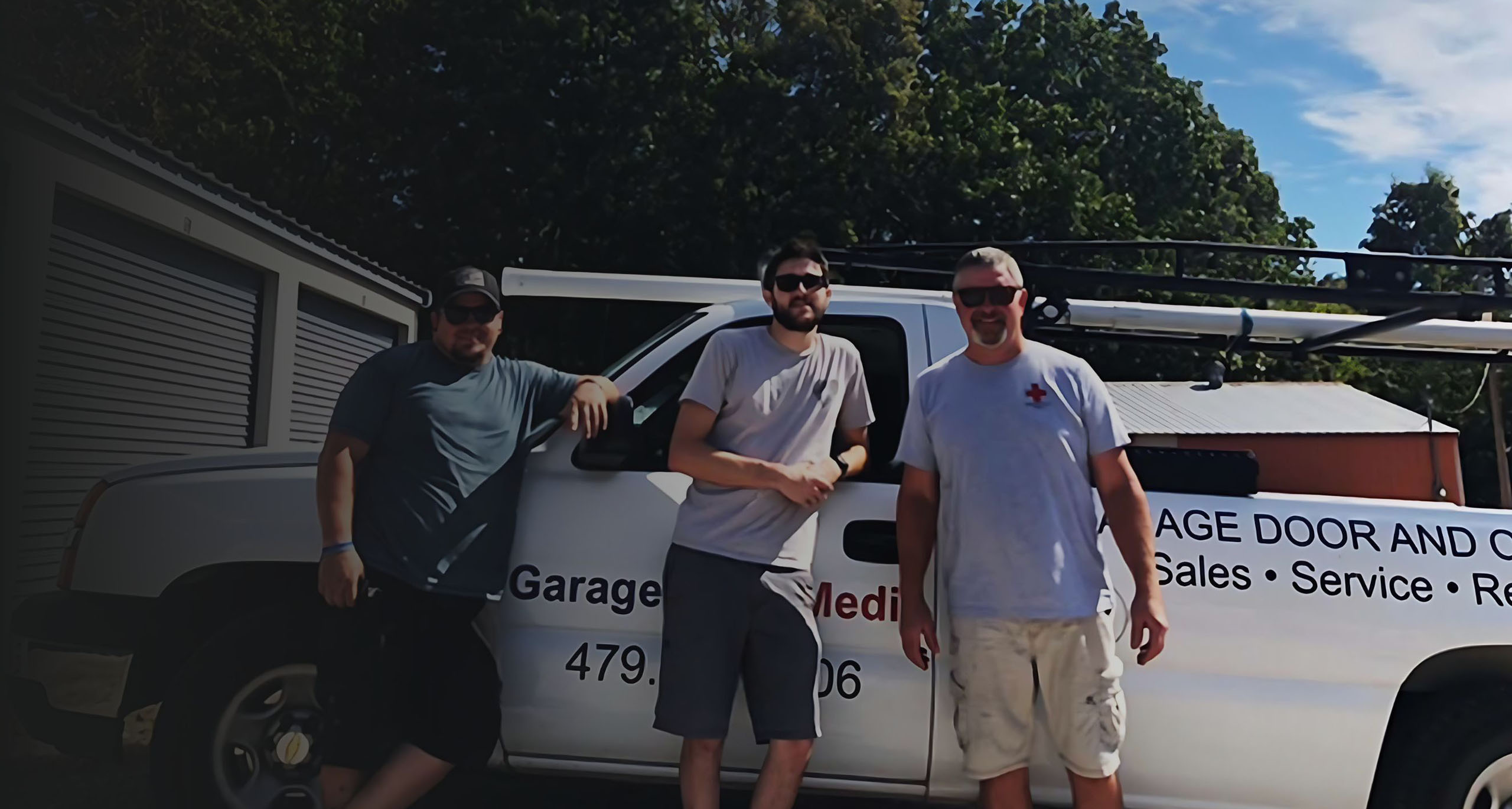 Garage door installation